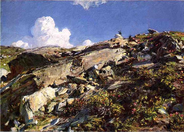 In the Alps, 1910 - Джон Сингер Сарджент