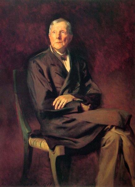 John D. Rockefeller, 1917 - John Singer Sargent