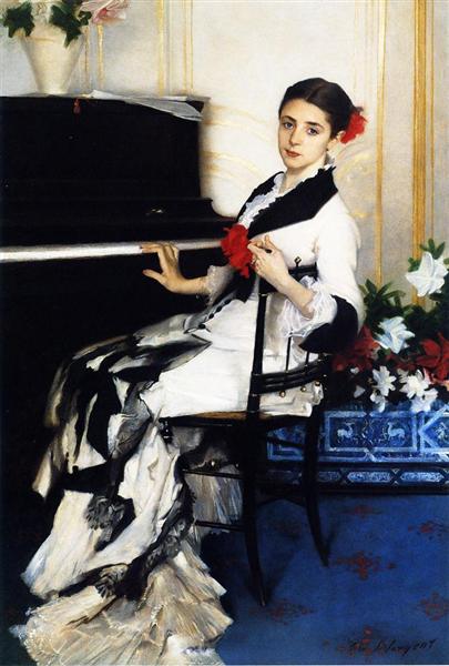 Madame Ramon Subercaseaux, c.1880 - c.1881 - Джон Сінгер Сарджент