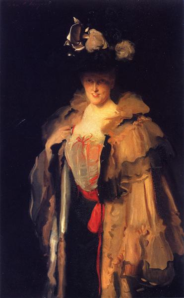 Mrs. Charles Hunter (Mary Smyth), 1898 - Джон Сінгер Сарджент