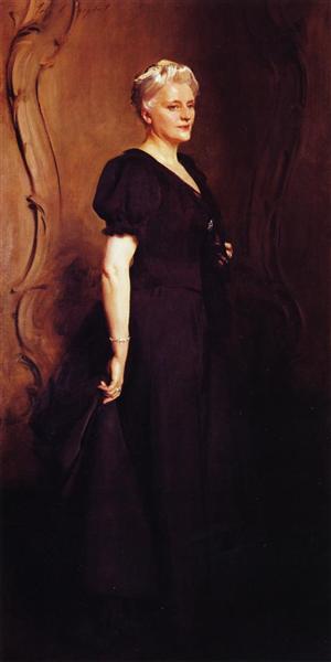 Mrs. Frederick Roller, 1895 - Джон Сингер Сарджент