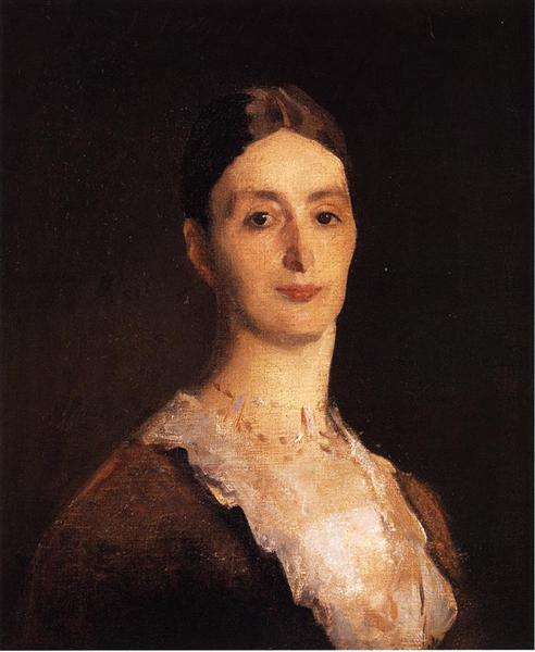 Mrs. Thomas Edward Vickers, c.1884 - Джон Сингер Сарджент