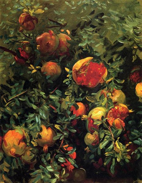 Pomegranates, Majorca, 1908 - John Singer Sargent