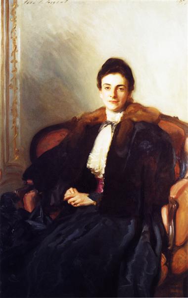 Portrait of Mrs Harold Wilson, 1897 - 薩金特