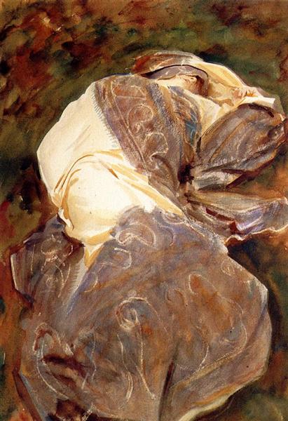 Reclining Figure, c.1908 - John Singer Sargent