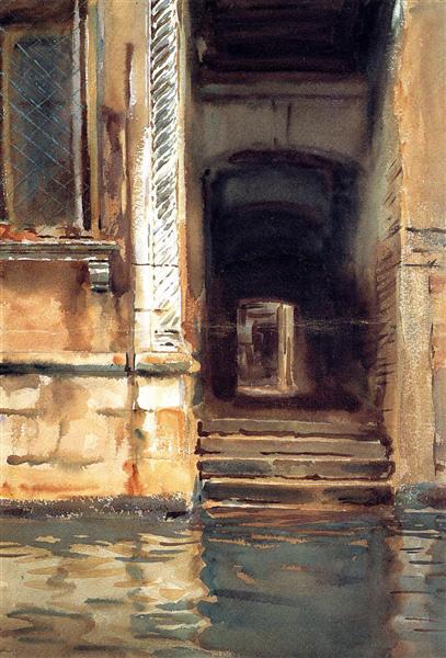 Venetian Doorway, c.1902 - John Singer Sargent