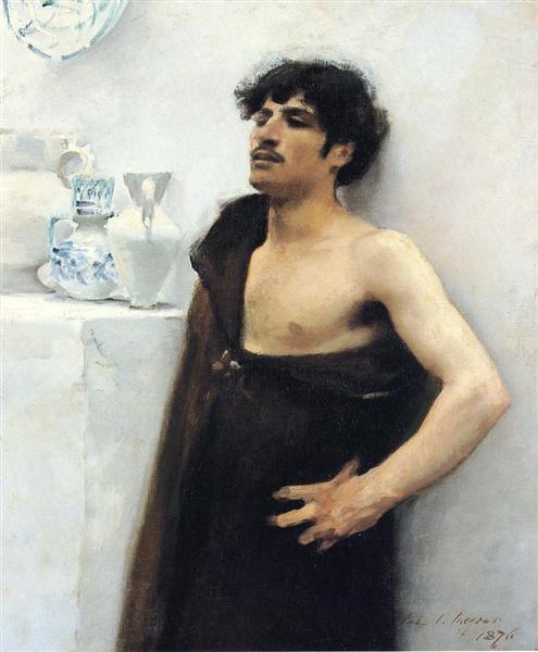 Young Man in Reverie, 1876 - John Singer Sargent