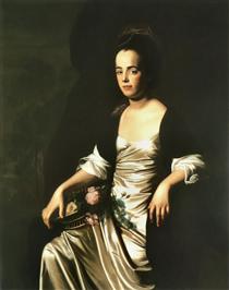 Portrait of Mrs. John Stevens (Judith Sargent, later Mr. John Murray) - John Singleton Copley