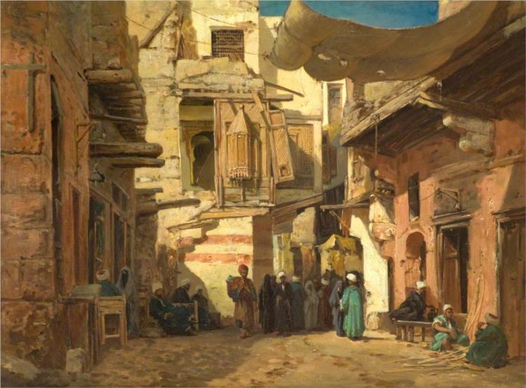 A Street in the Hassonayn Quarter, Cairo - Джон Варли II