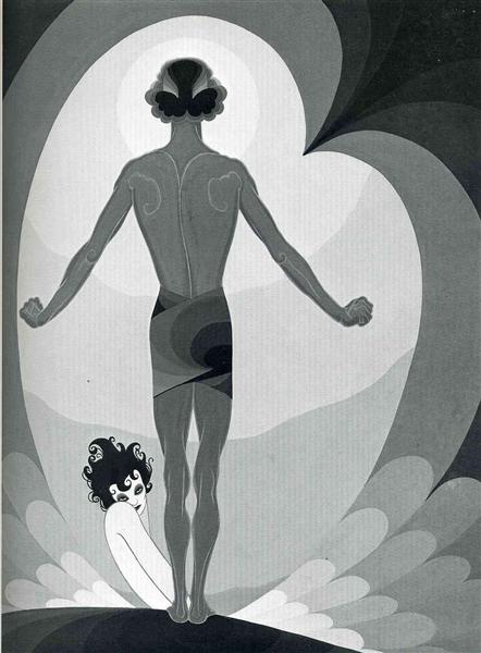 Illustration for Oscar Wilde's 'Salome', 1927 - John Vassos