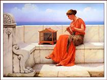 A Song without Words - John William Godward