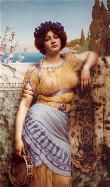 Ionian Dancing Girl, 1902 - Джон Уильям Годвард