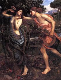 Apollon et Daphné - John William Waterhouse