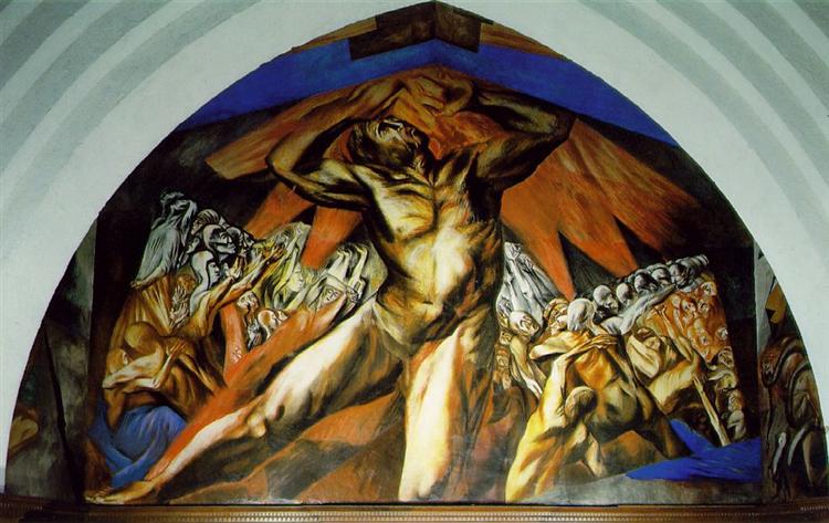 Prometheus, 1930 - Jose Clemente Orozco
