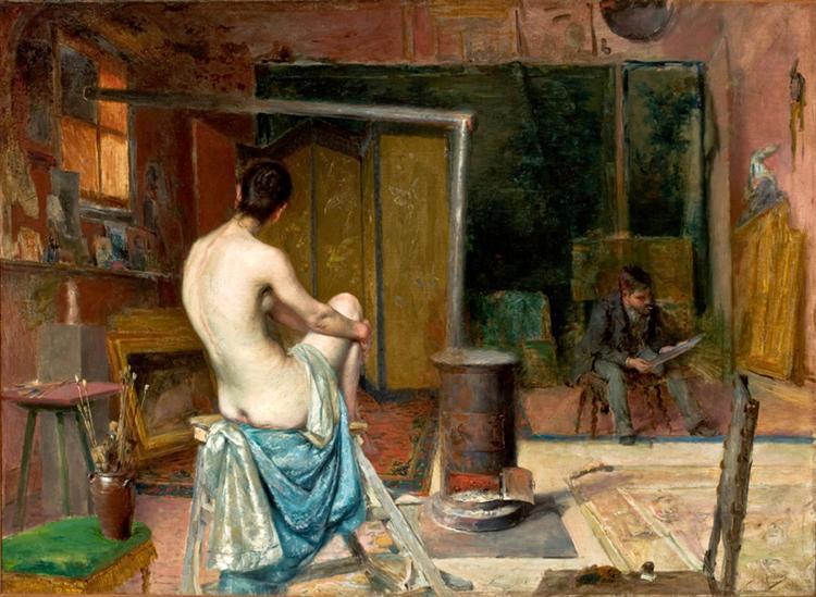 The Artist's Studio, 1894 - Жозе Мальоа