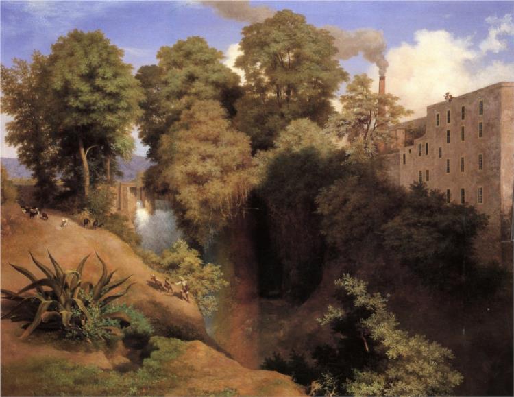 El Cabrío de San Ángel, 1863 - Хосе Мария Веласко
