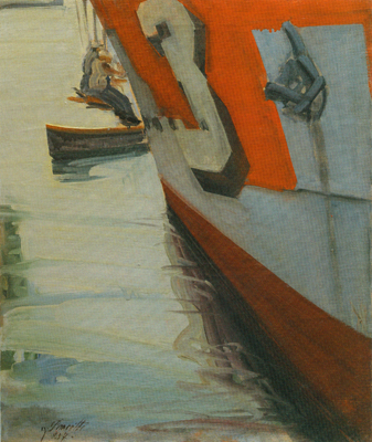 A Pintura do Navio, 1937 - José Pancetti