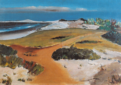 Paisagem com dunas, 1947 - Жозе Пансетті