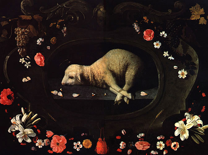 Пасхальний агнець, 1670 - Хосефа де Обідос
