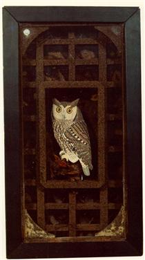 Untitled (Grand Owl Habitat) - 約瑟夫·康奈爾