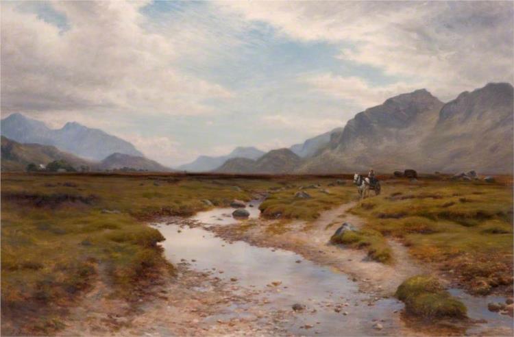 Peat Moss, Poolewe - Joseph Farquharson