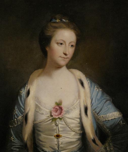 Portrait of Mary Barnardiston - Joshua Reynolds