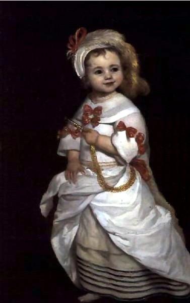 Portrait of a infanta - Juan Carreno de Miranda