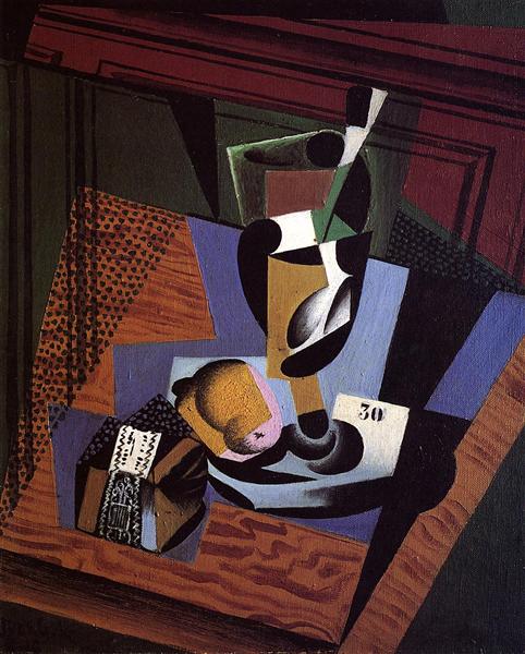 The Packet of Tobacco, 1916 - Juan Gris