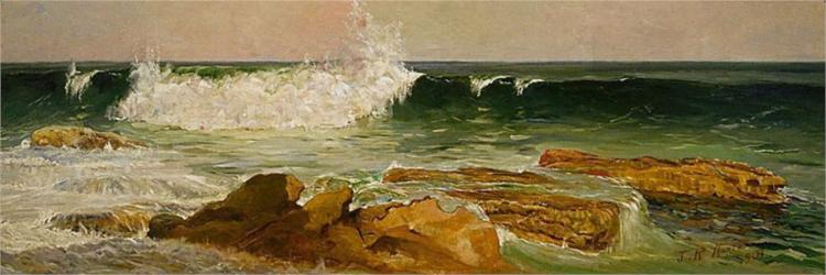 The wave, 1901 - Julian Ashton