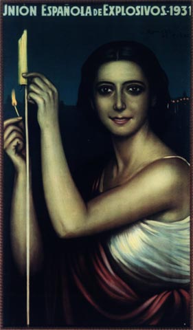 El cohete, 1931 - Хулио Ромеро де Торрес