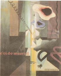 Composizione (Paesaggio) Dada n. 3 (o n. 2) - Julius Evola
