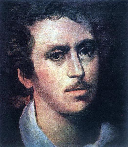 Автопортрет, 1823 - Карл Брюллов