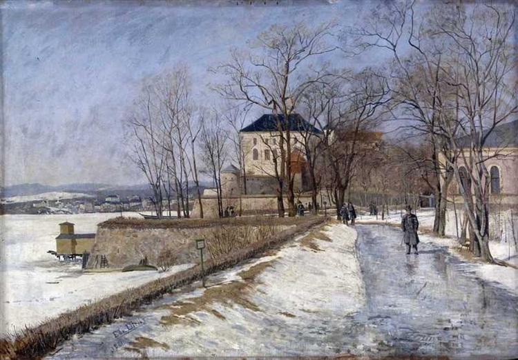 Fra Akershus, 1881 - Карл Эдвард Дирикс