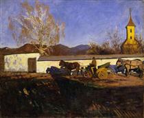 Evening in March - Károly Ferenczy