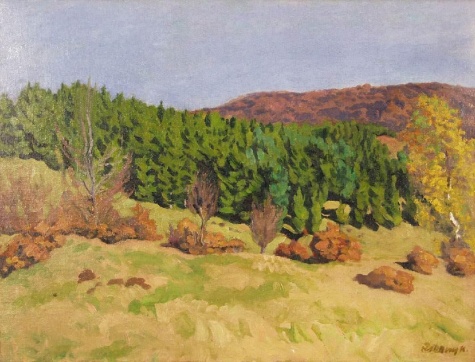 Izvora in Autumn, 1909 - Károly Ferenczy
