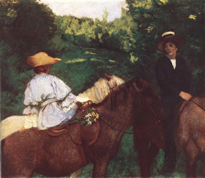 Riding Children, 1905 - Károly Ferenczy