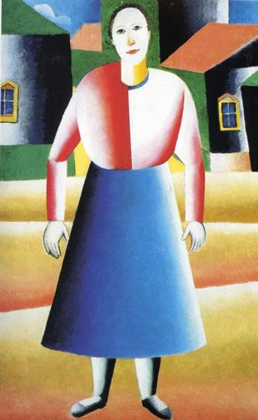 Girl in the Country, 1929 - Kazimir Malévich