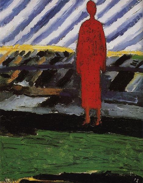 Красная фигура, 1928 - Казимир Малевич