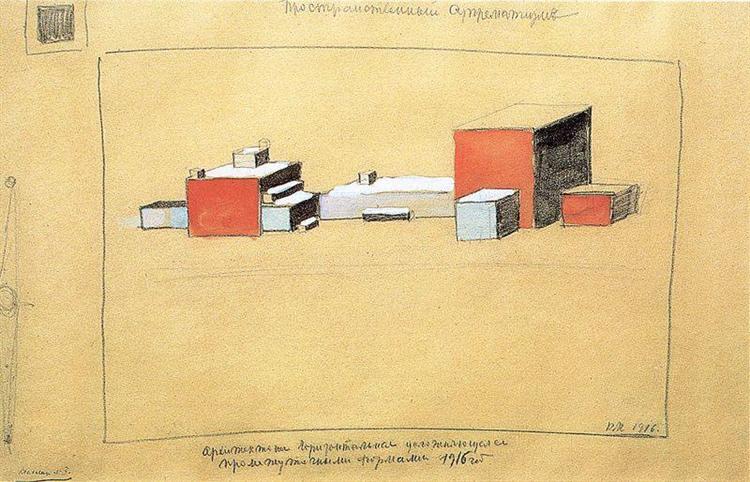 Spatial Suprematism - Kazimir Malevich