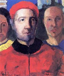 Triple portrait - Kazimir Malevich