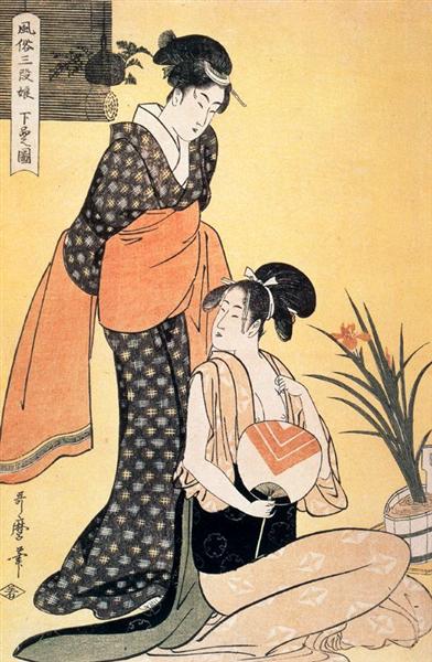 Domestic Scene - Kitagawa Utamaro