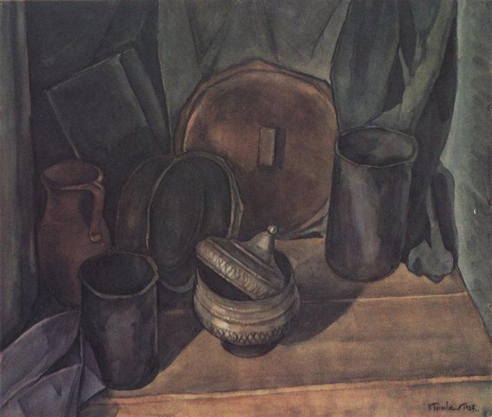 Still life, 1924 - Konstantin Bogaevsky