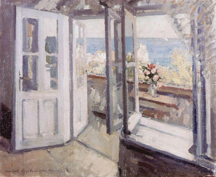 Balcony in the Crimea, 1910 - Konstantin Korovin