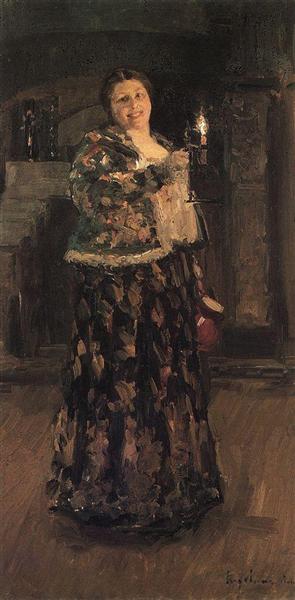 Mistress of the House, 1896 - Constantin Korovine
