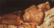 Naked Young Man (B. Snezhkovsky) - Constantin Somov