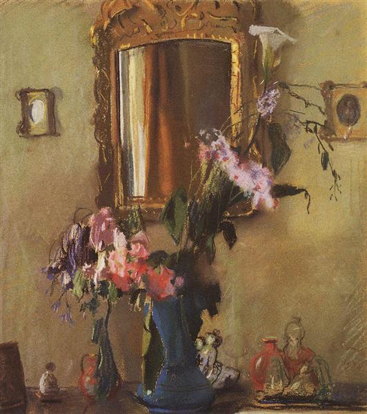 Still Life. Interior, 1931 - Konstantin Somov