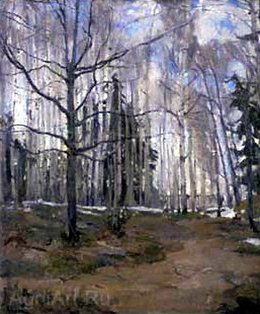 Birch Forest - Konstantin Yuon