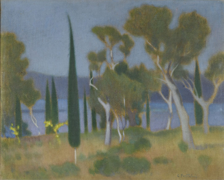 Landscape, c.1917 - Konstantinos Parthenis