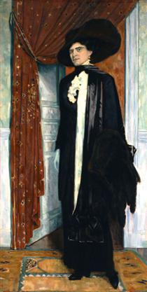 Portrait of  Julia Parthenis - Константінос Партеніс