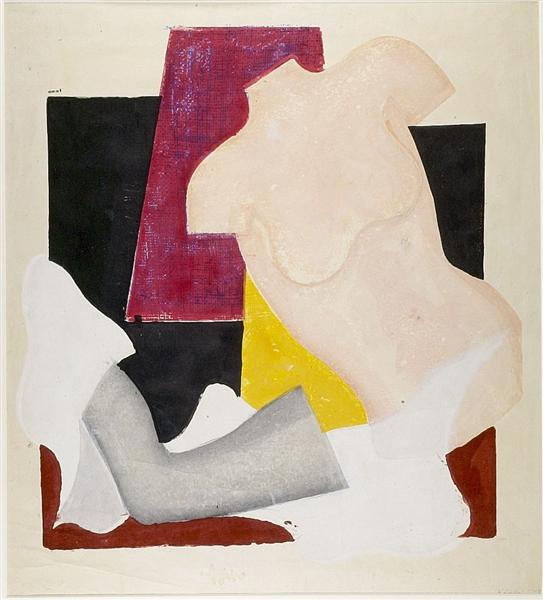 Composition No. 3 Mannequin, 1949 - Косіро Онті